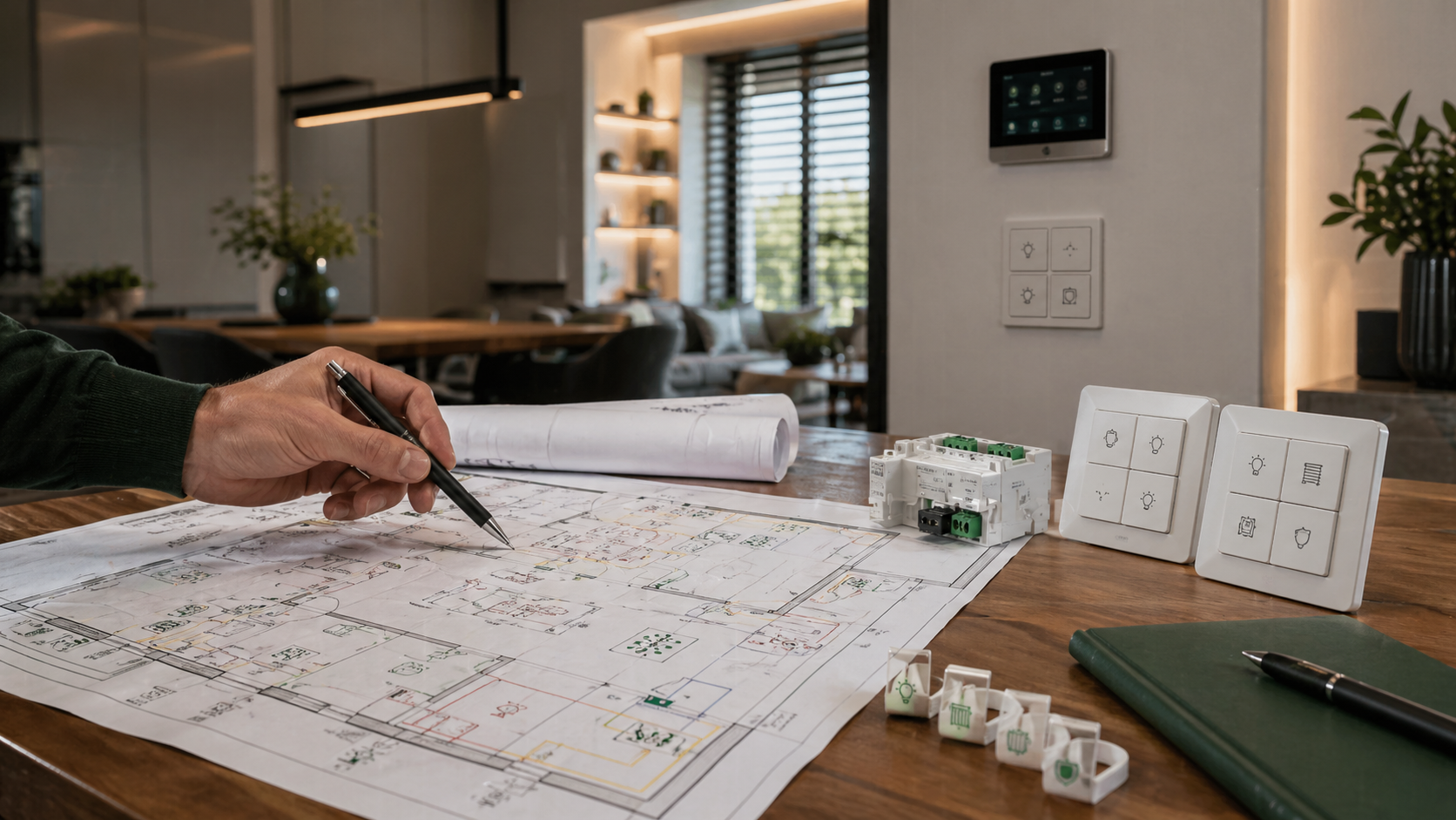 Installationsplan fuer den Elektriker